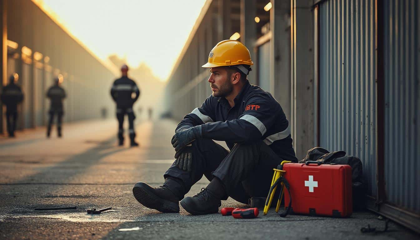 Accident du travail dans le BTP : prévention, démarches et droits