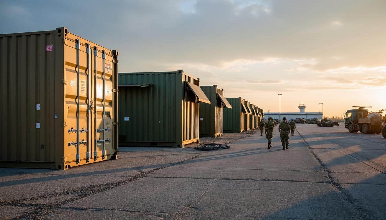 Illustration: Les types de conteneurs militaires adaptés à chaque mission