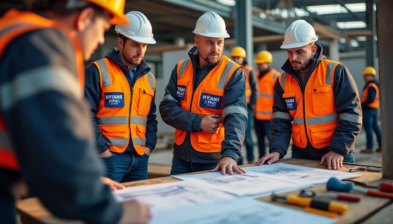 Illustration: Comprendre ce que recouvrent les hyvans pro btp dans le secteur du BTP