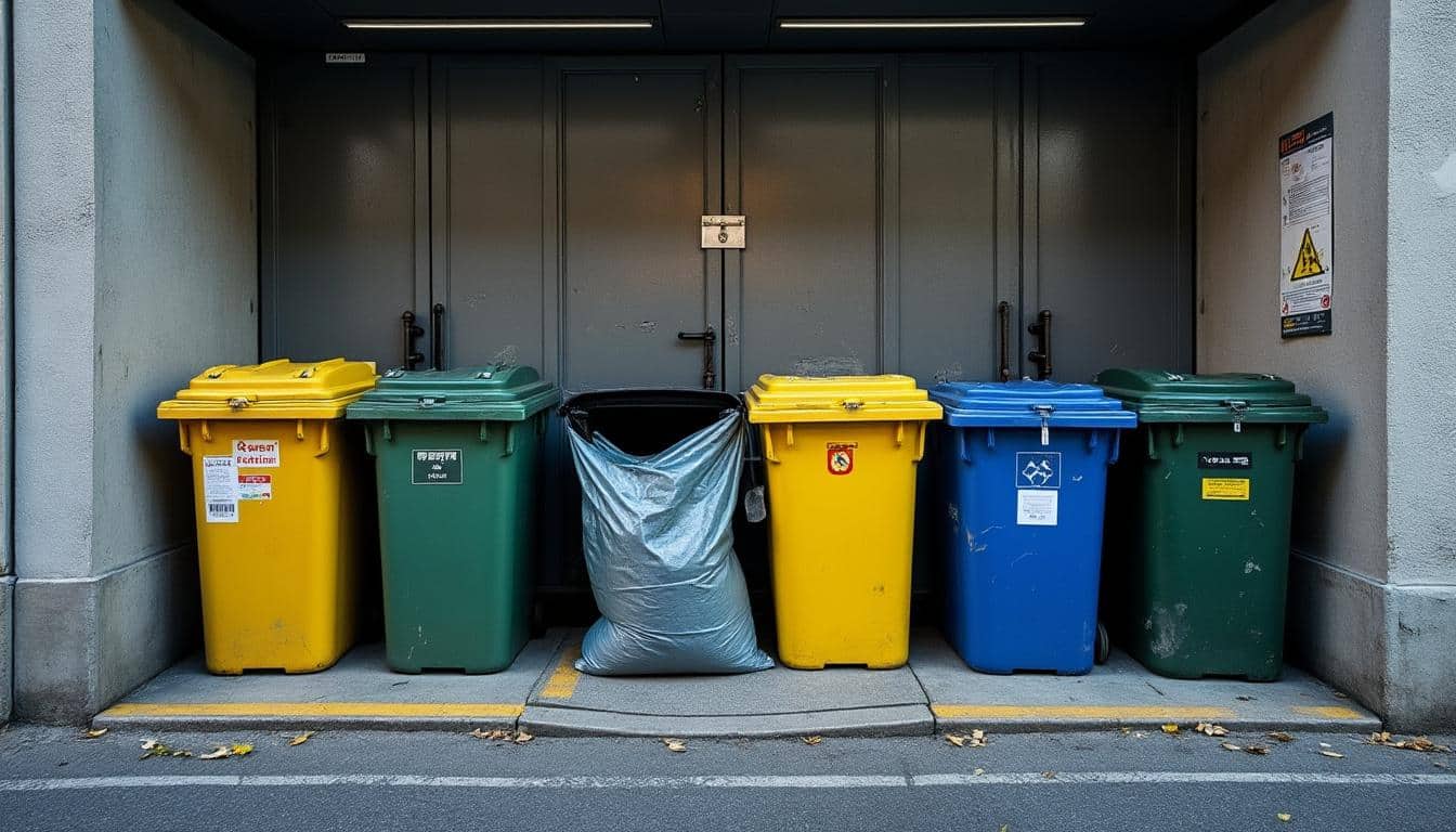 Dimensionnement du local poubelle : guide pour un espace optimal