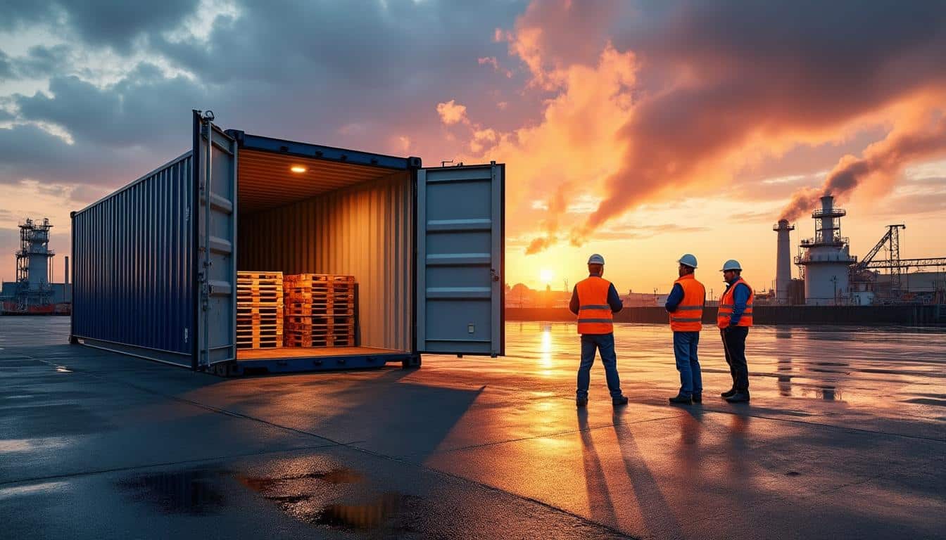 Illustration: Comprendre le volume et les caractéristiques d’un container de 20 pieds