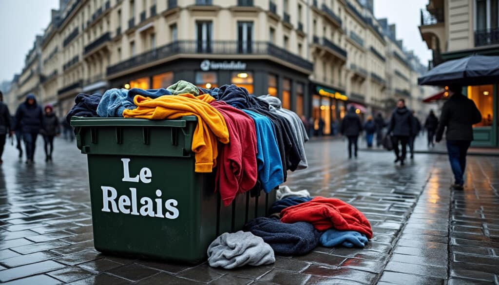 Benne de vêtements à Paris : guide pratique pour un don facile