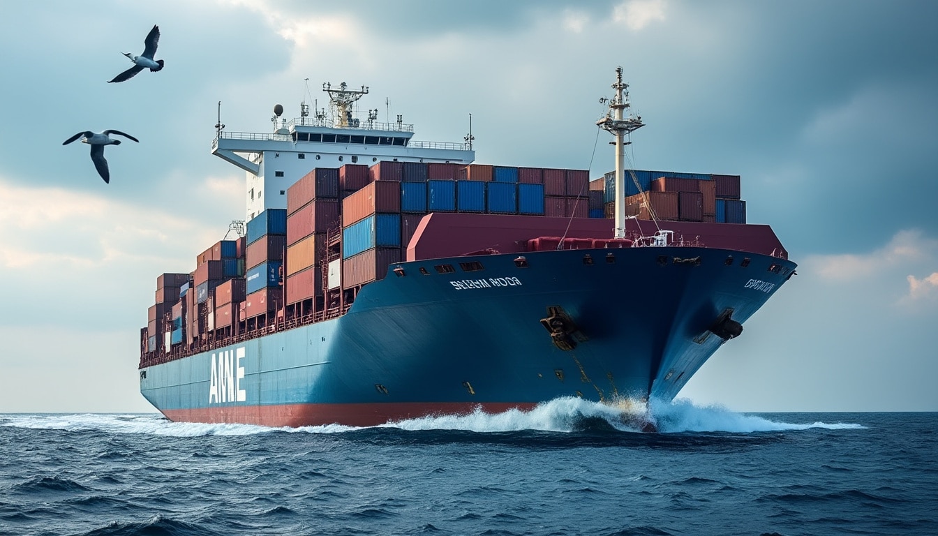 Le porte conteneur le plus grand : géants des mers et innovations