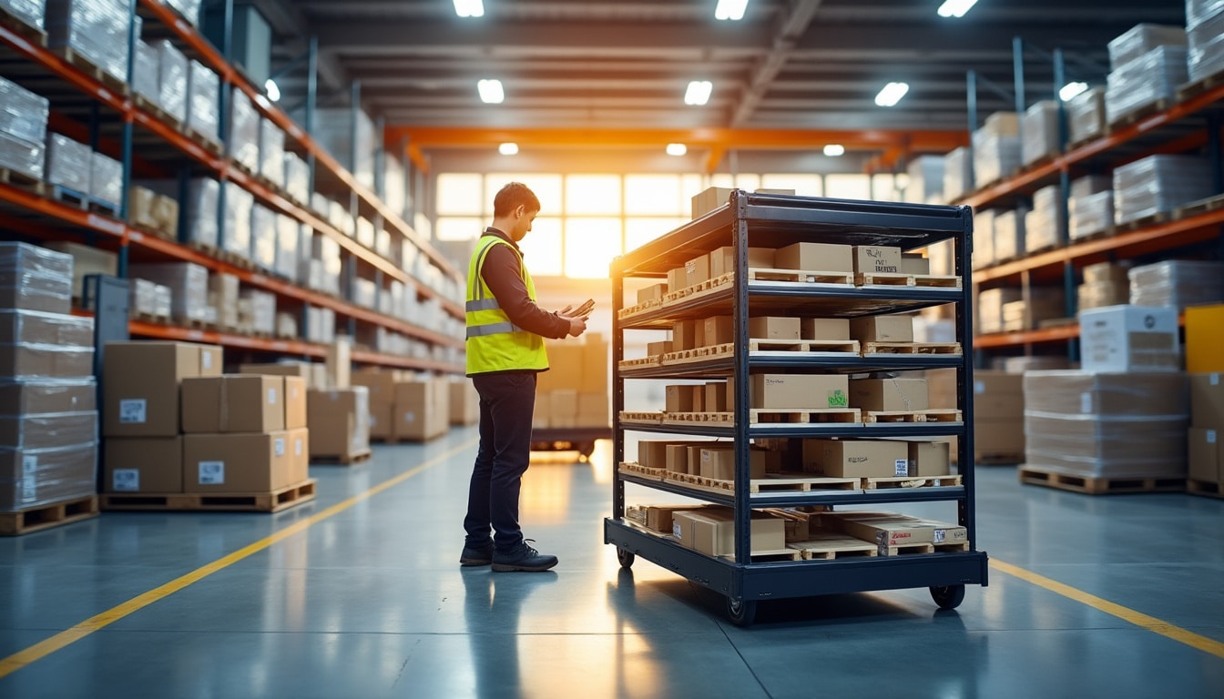 Illustration: Comprendre l’importance d’un équipement adapté pour le picking en logistique