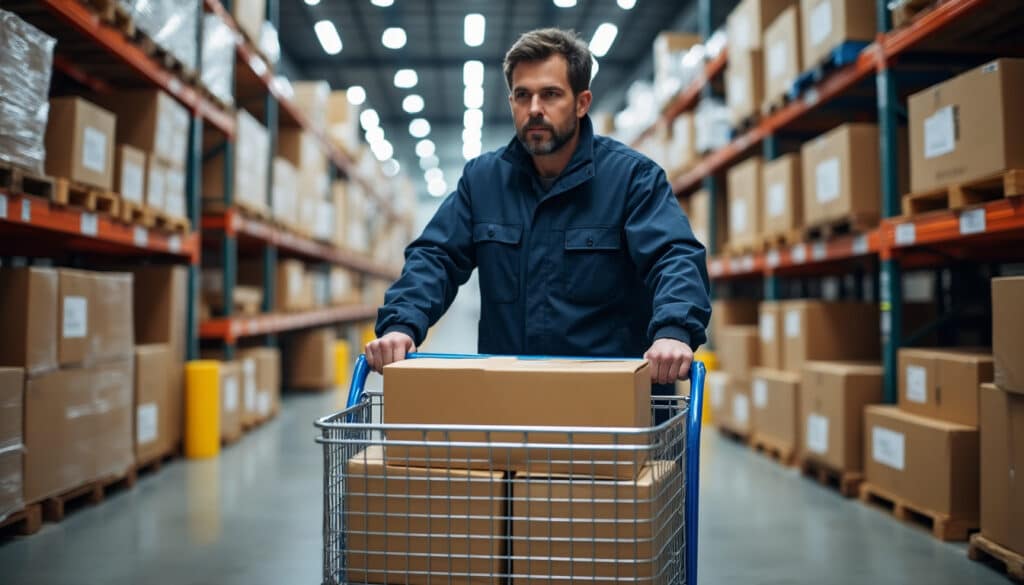 Chariot de picking sur mesure : optimisez votre préparation de commandes
