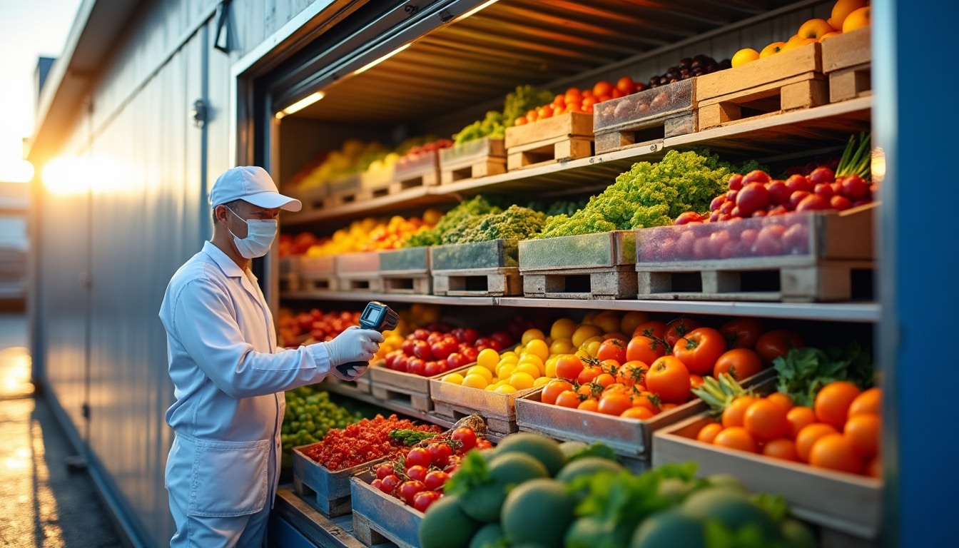Illustration: Pourquoi l’isolation thermique du conteneur est-elle essentielle pour préserver les produits alimentaires ?