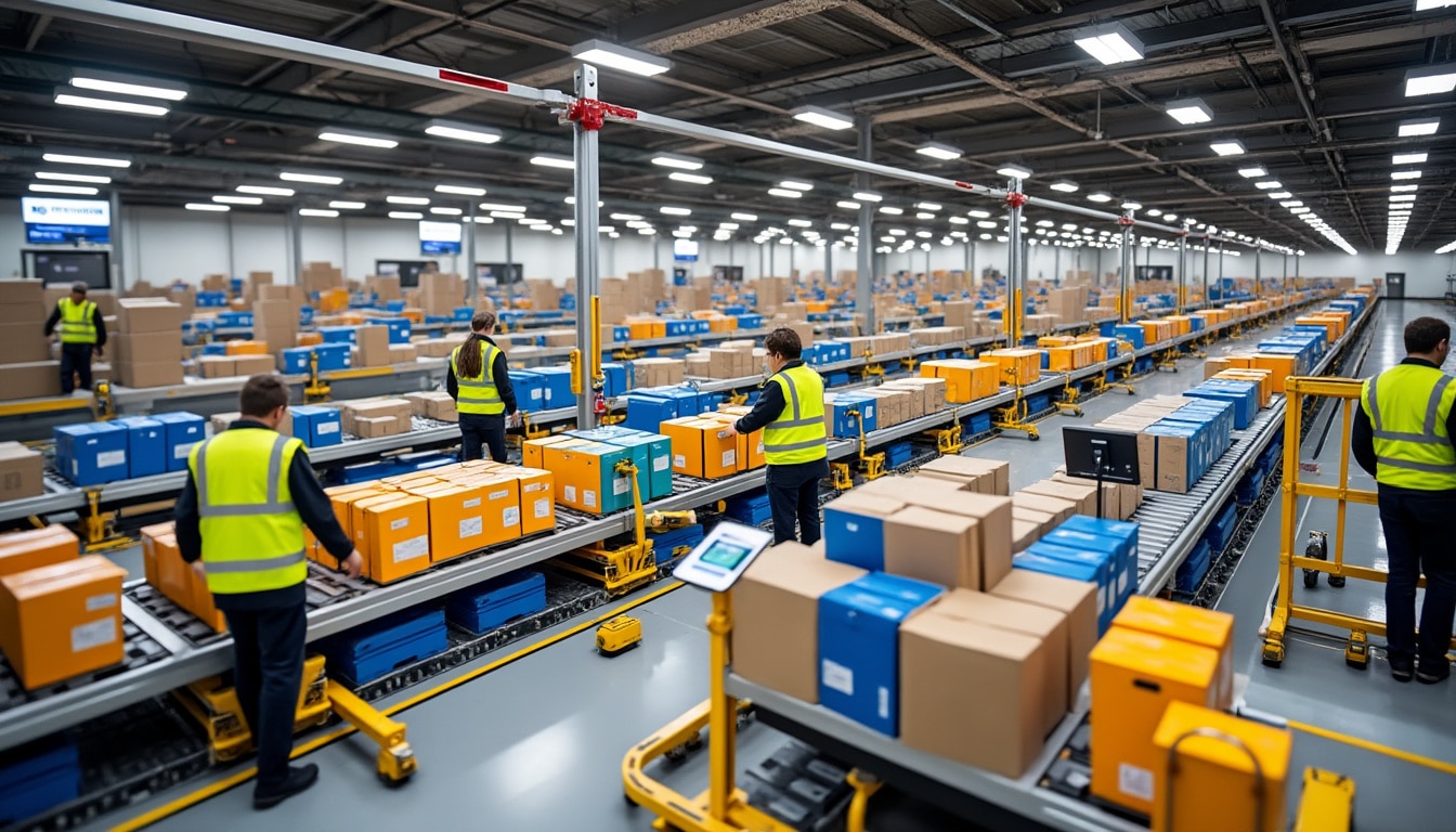 Illustration: Comment fonctionne la plateforme logistique de La Poste au cœur de la chaîne d’approvisionnement