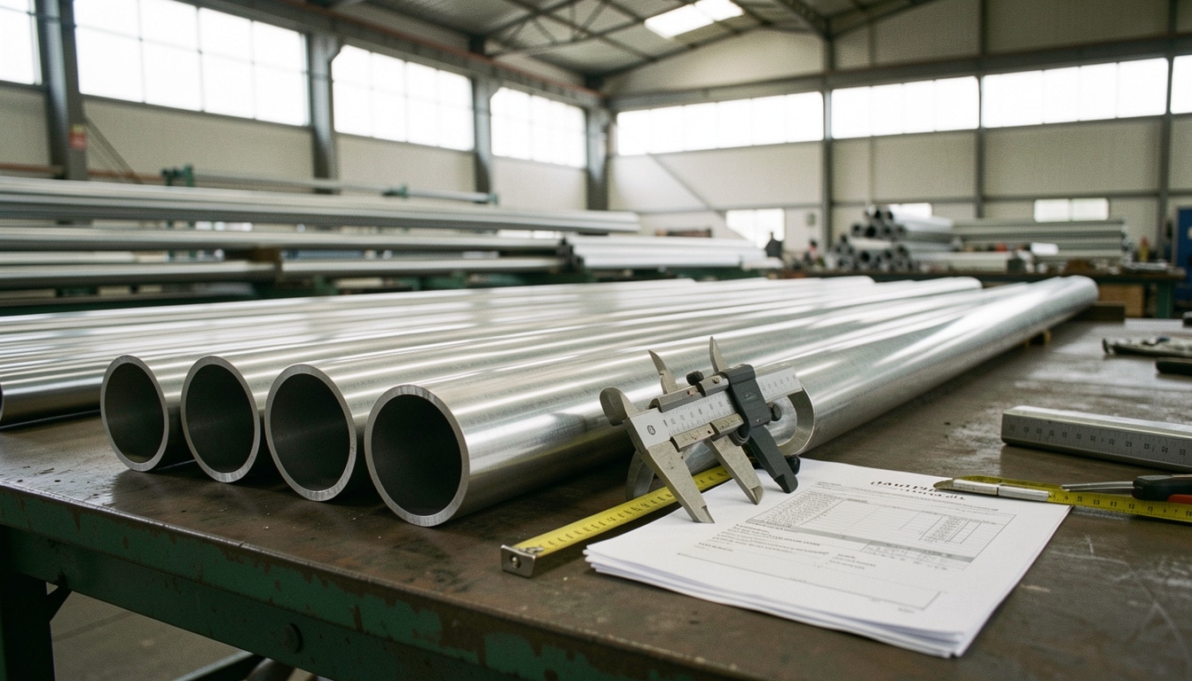Diamètre des tubes en acier : mesures, tailles et normes
