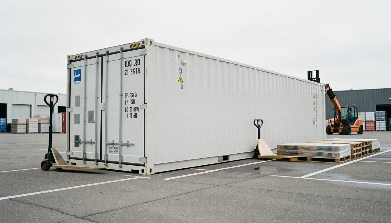 Dimensions d’un container de 20 pieds et capacité