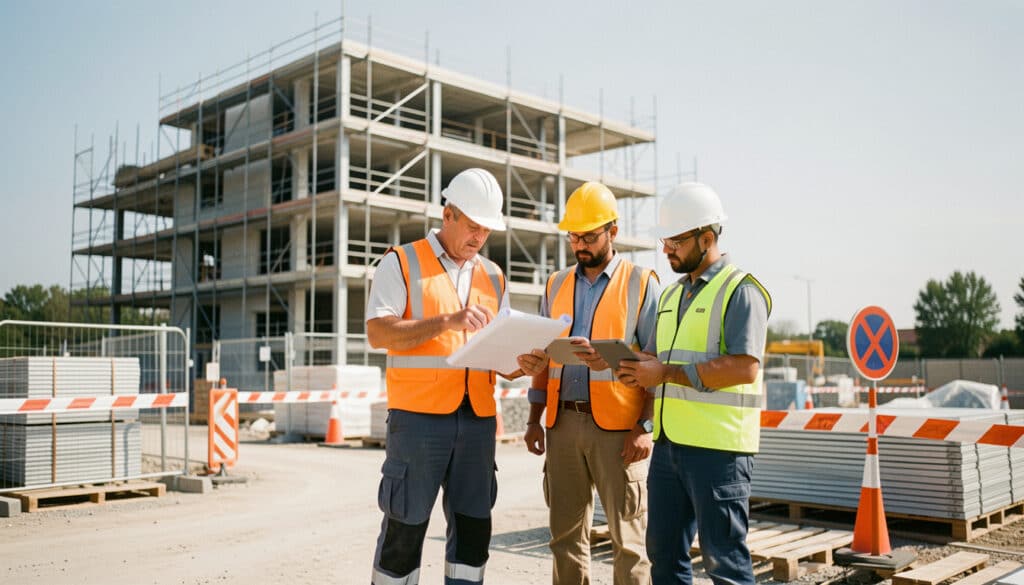 Travaux de chantier : organiser, suivre et sécuriser